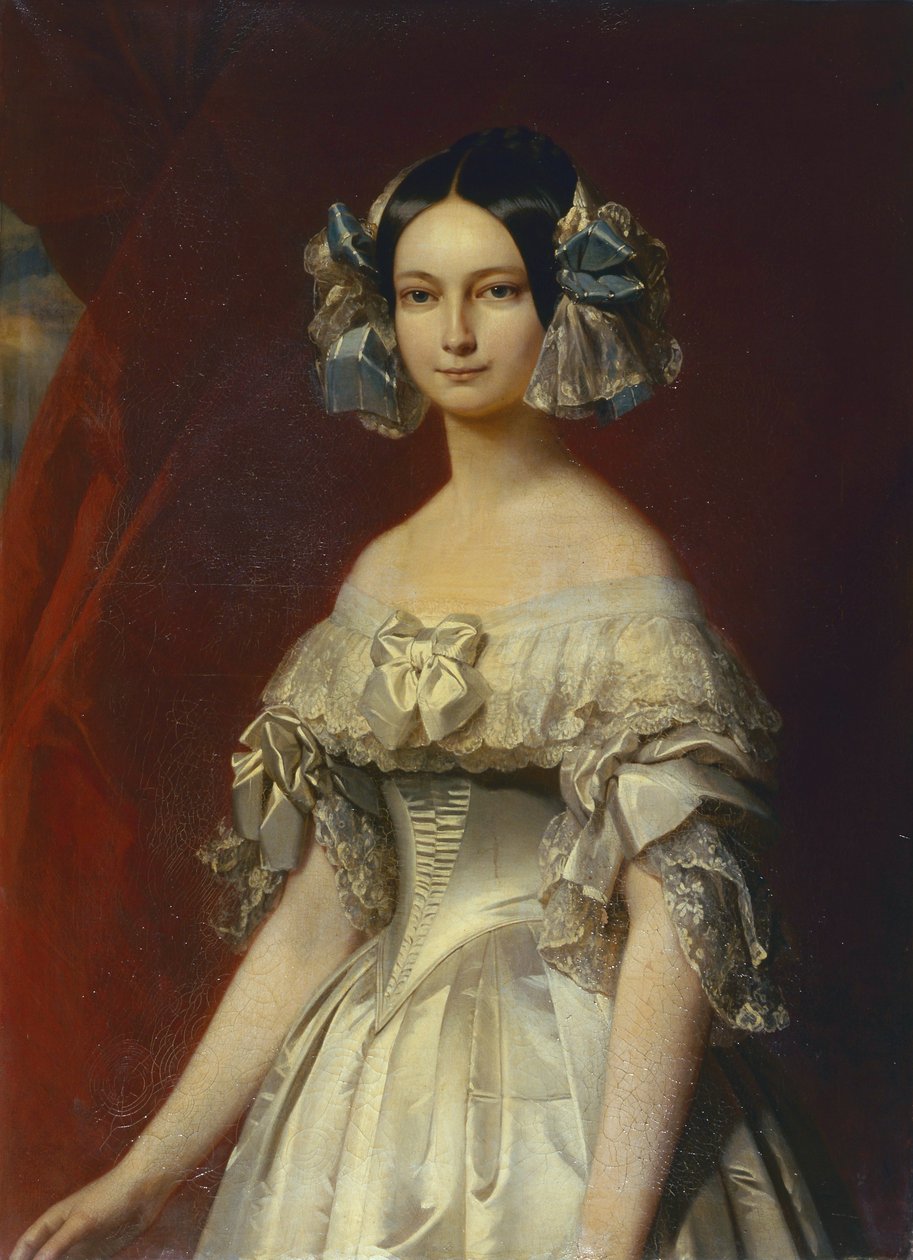 Portrét princezny královské od Franz Xaver Winterhalter