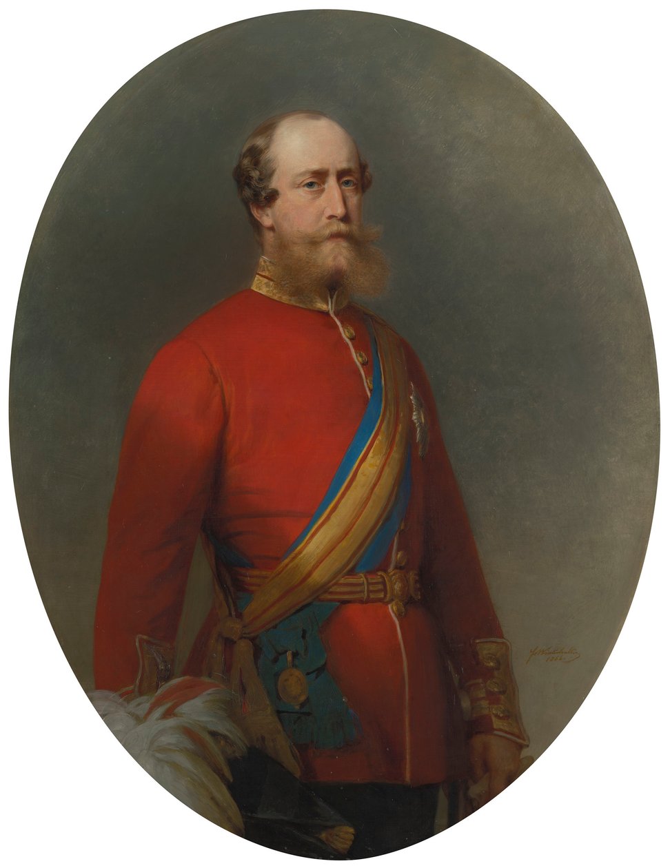 Šlesvicko-holštýnský princ Christian (1831-1917) od Franz Xaver Winterhalter