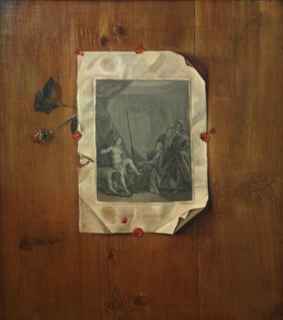 Německy: Stěna studia (Quodlibet) od Franz de Hamilton