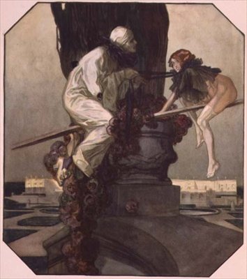 Mořská pila od Franz von Bayros (1866 1924)