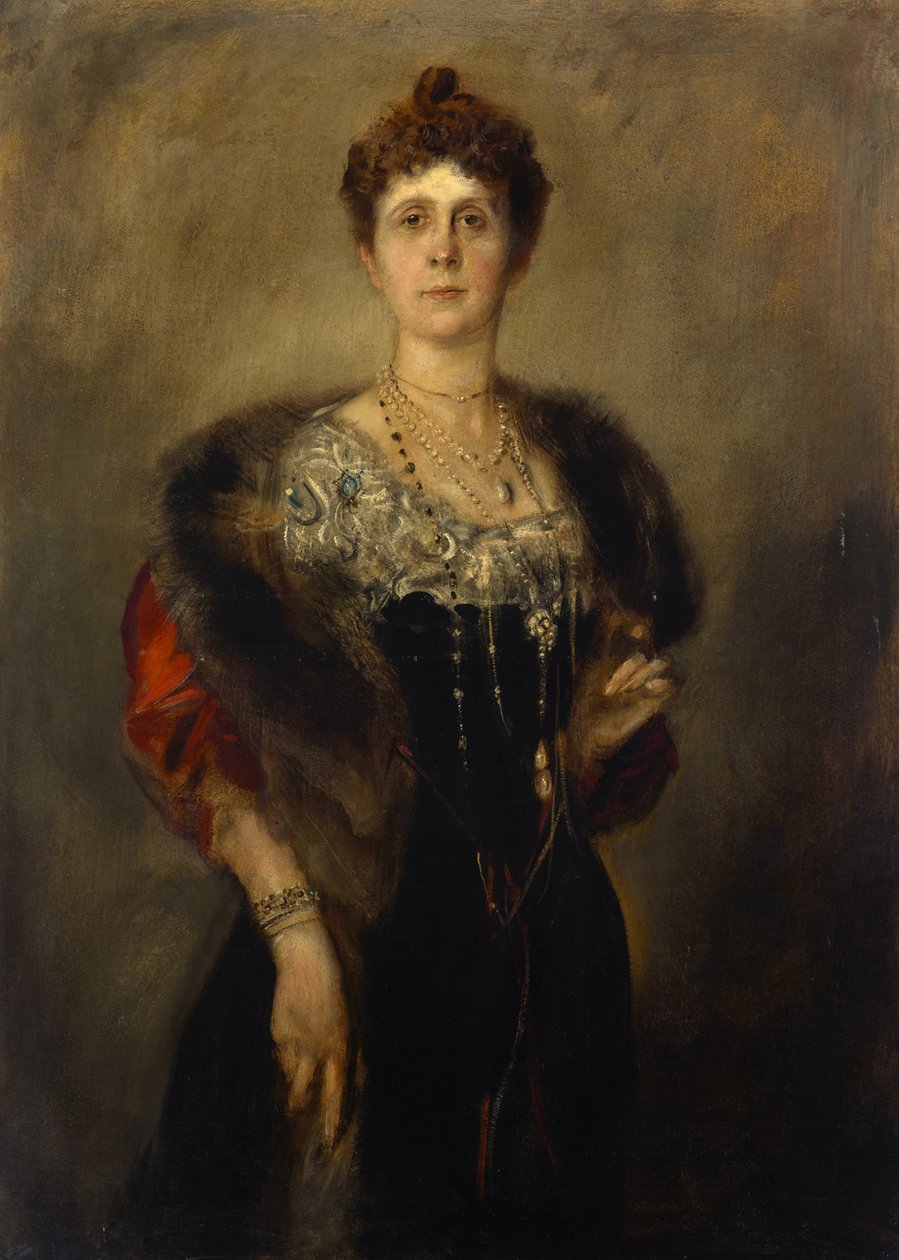 Emma Mumm (od Schwarzensteina) od Franz von Lenbach