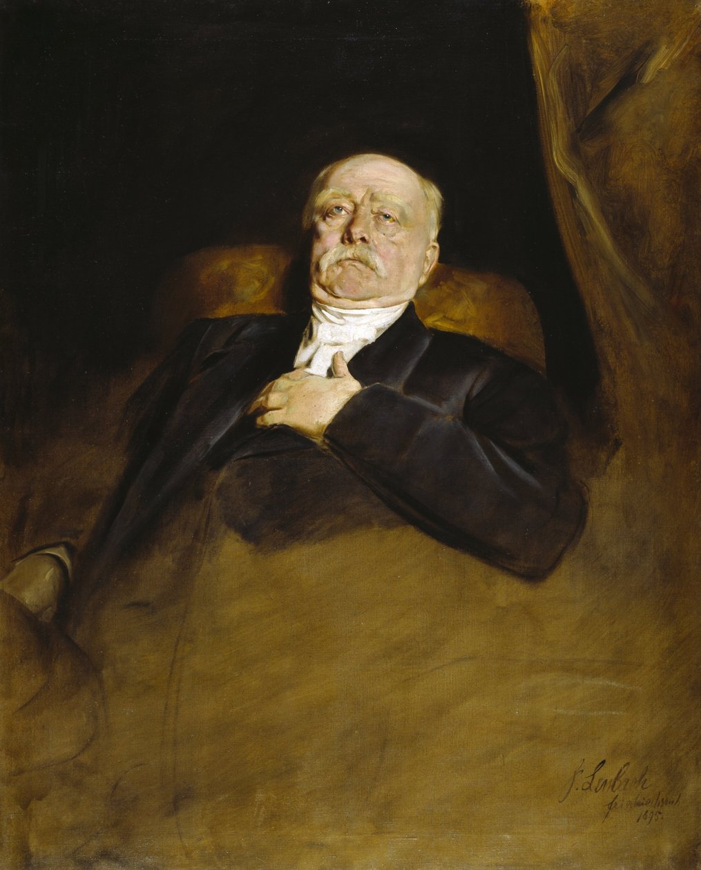 Otto princ Bismarck od Franz von Lenbach