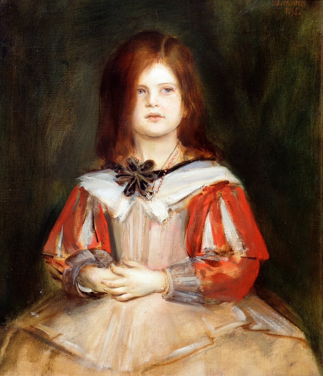 Portrét Gabrielly Lenbach, 1898 od Franz von Lenbach