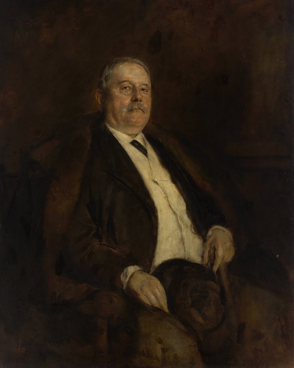 Johann (?) Maas od Franz von Lenbach, Johann Maas
