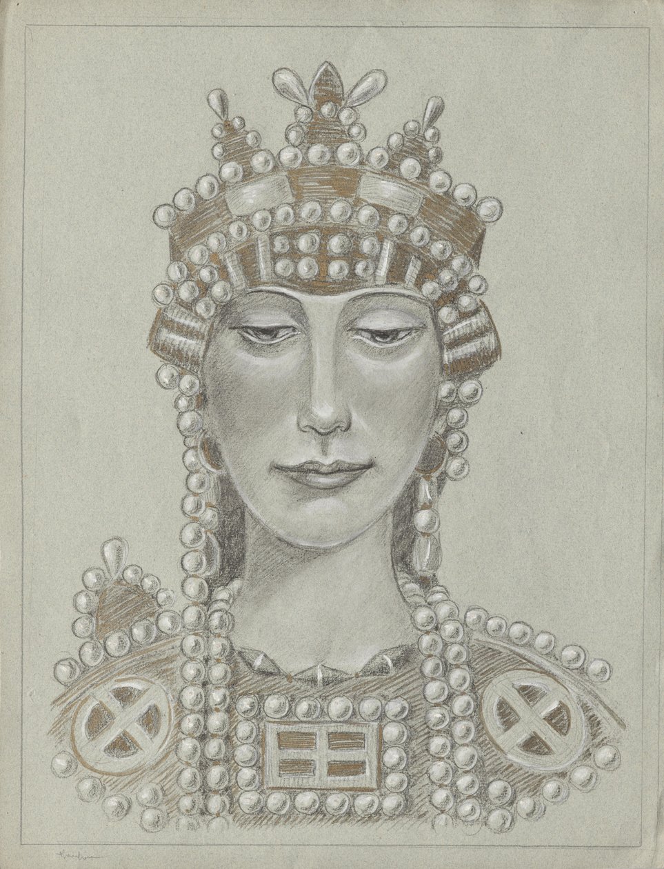Císařovna Theodora od Franz von Matsch