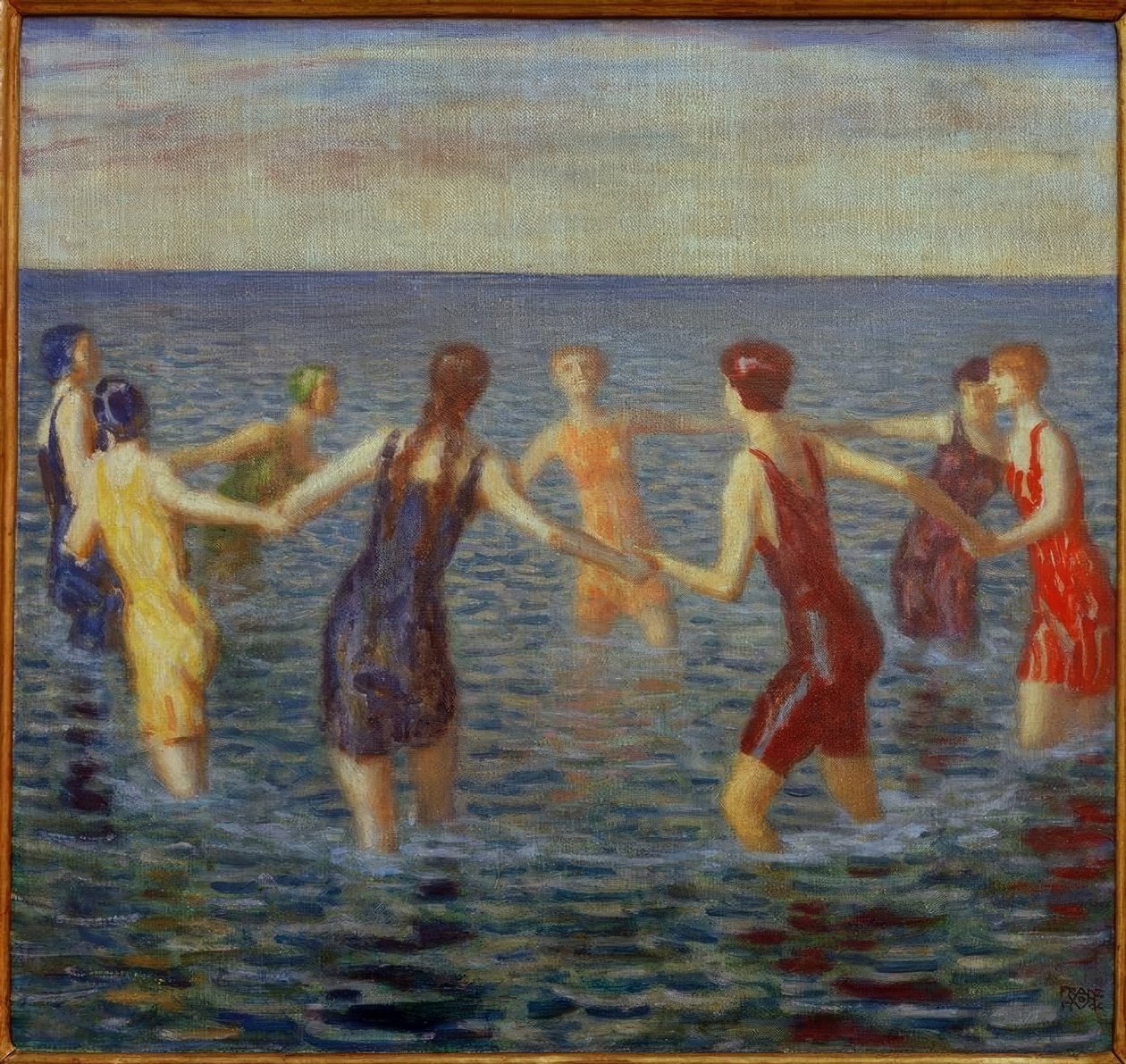 Koupání žen od Franz von Stuck
