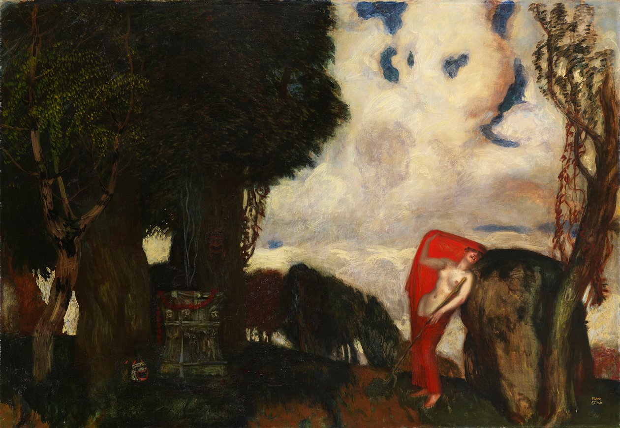 Ifigenie v Tauris, c. 1890. od Franz von Stuck