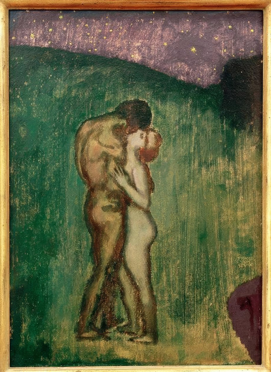 Dusná noc od Franz von Stuck