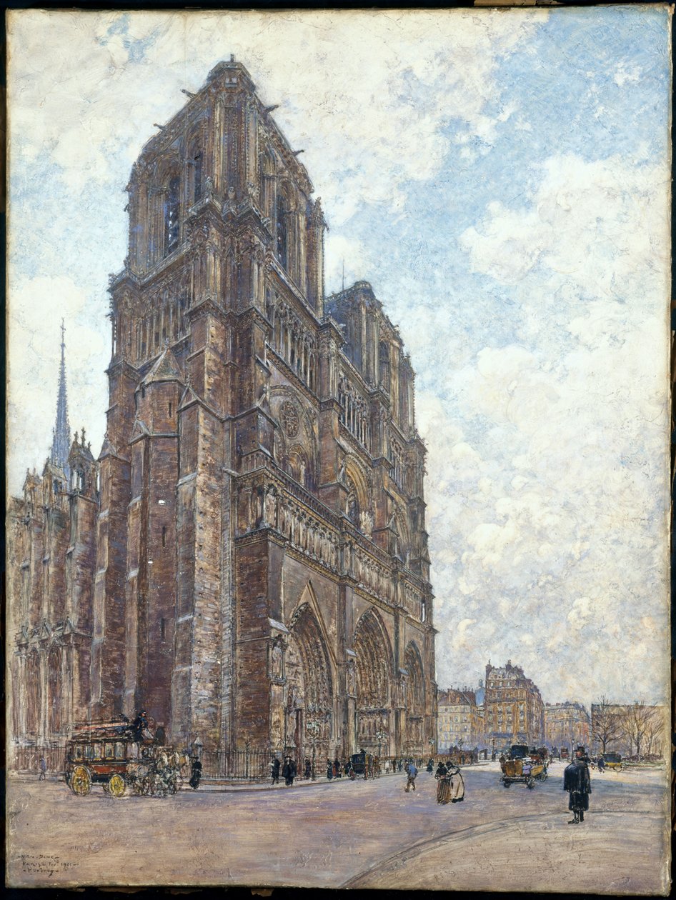 Francouzsky: Notre-Dame de Paris od Frederic Anatole Houbron