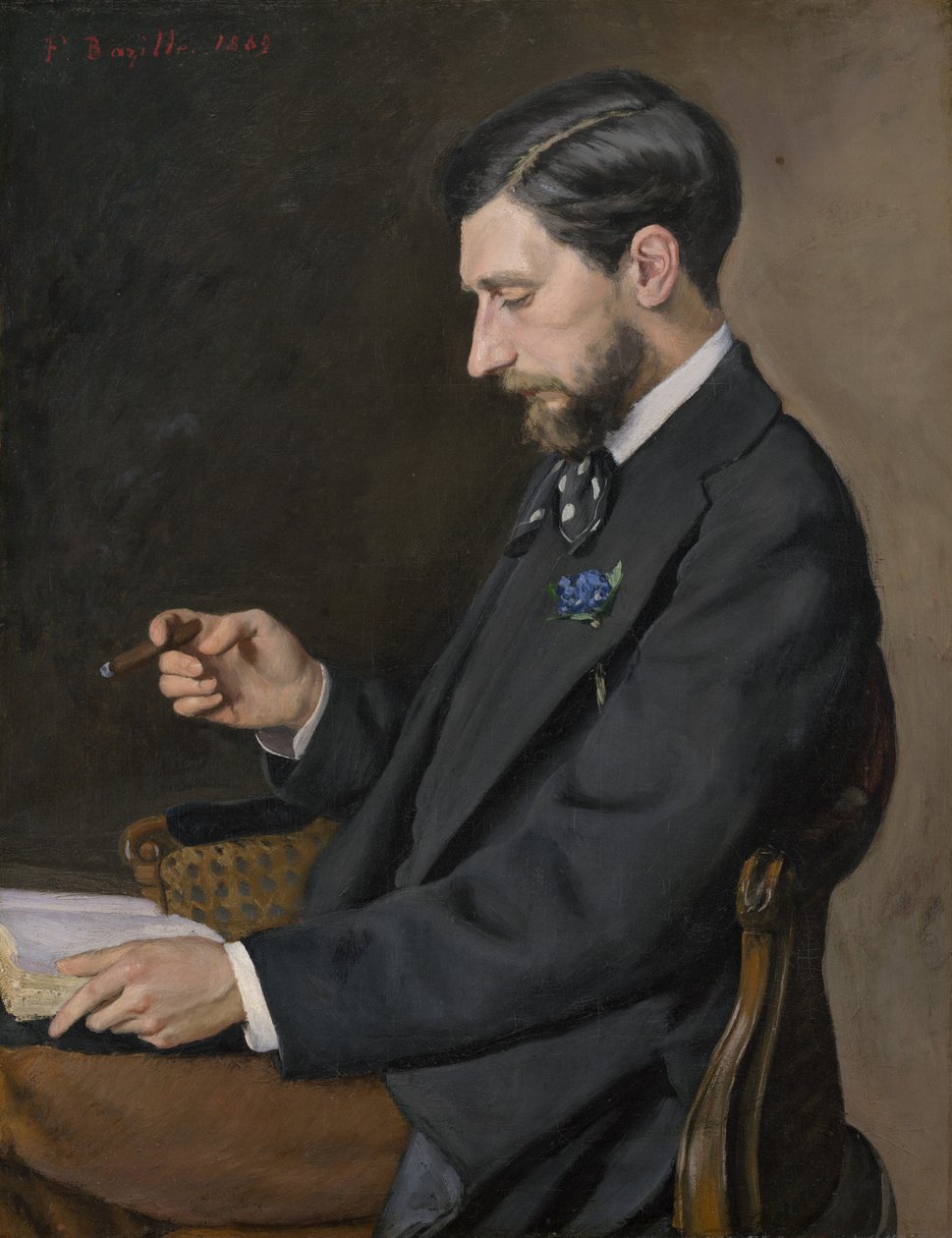 Edmond Master, 1869. od Frédéric Bazille