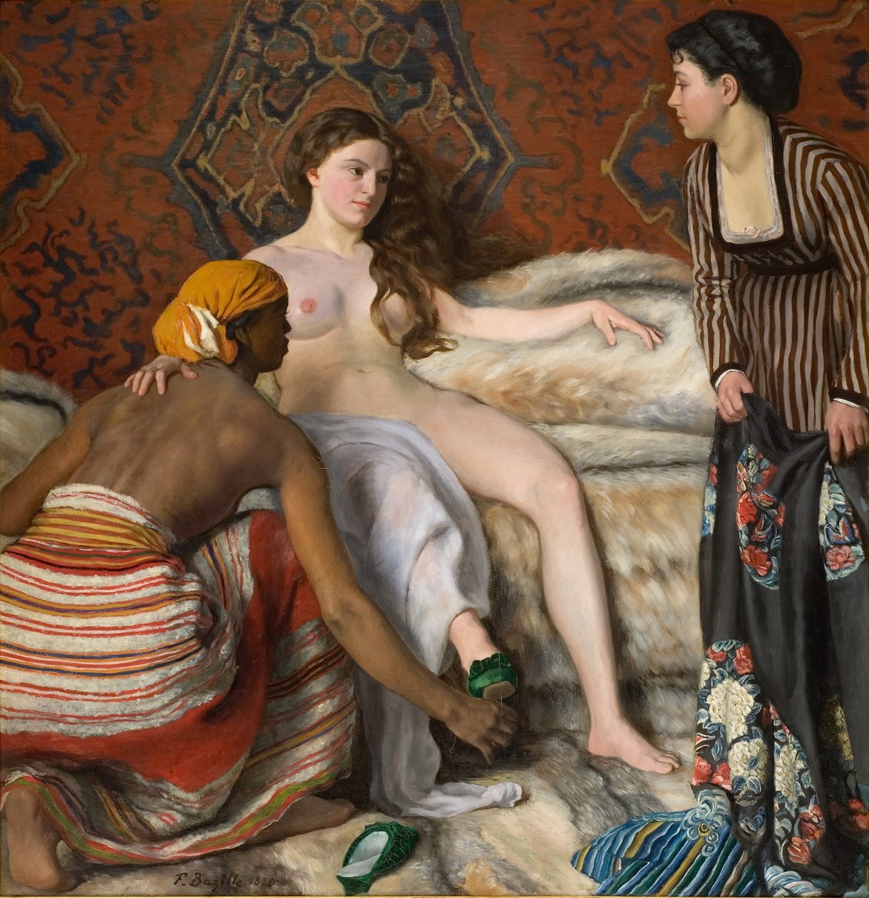 Toaleta od Frédéric Bazille