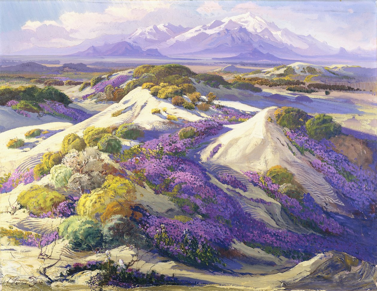 Verbena Clad Dunes od Fred Grayson Sayre