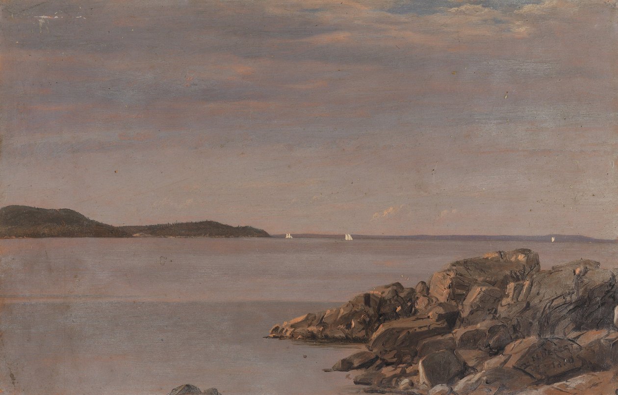 Mt. Desert Island, Maine Coast od Frederic Edwin Church