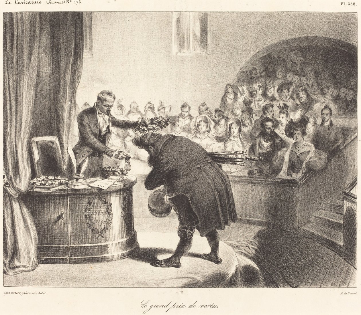 Velká cena za ctnost od Frederic Bouchot