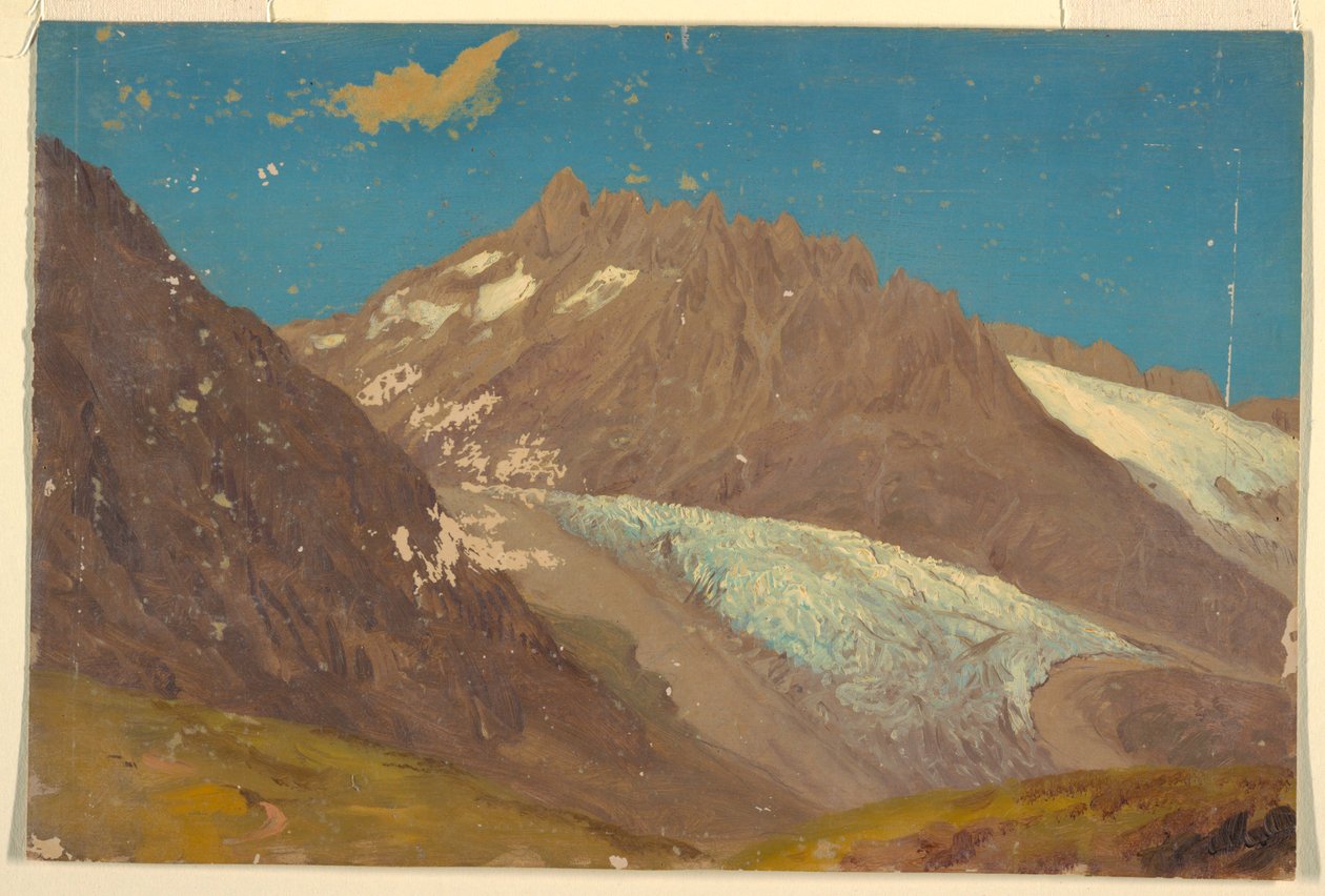 Alpská krajina od Frederic Edwin Church