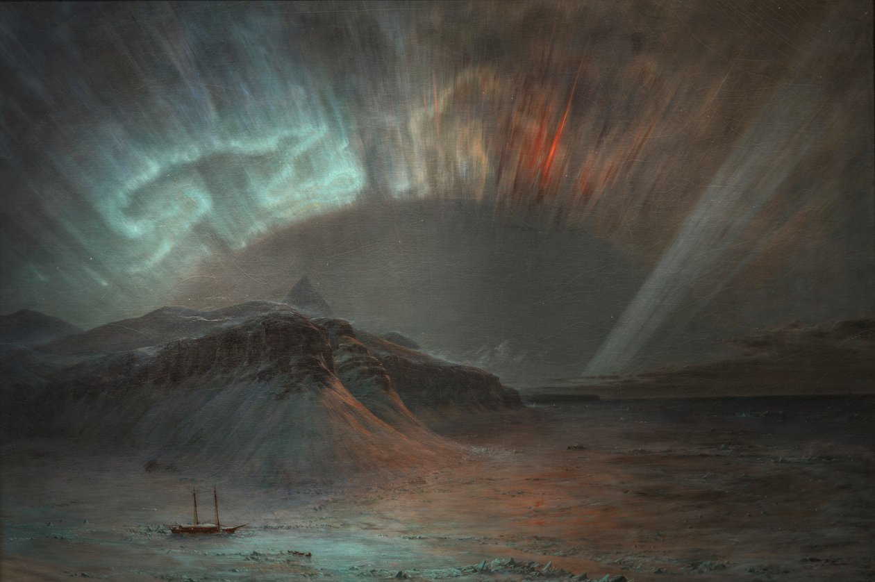 Aurora Borealis od Frederic Edwin Church