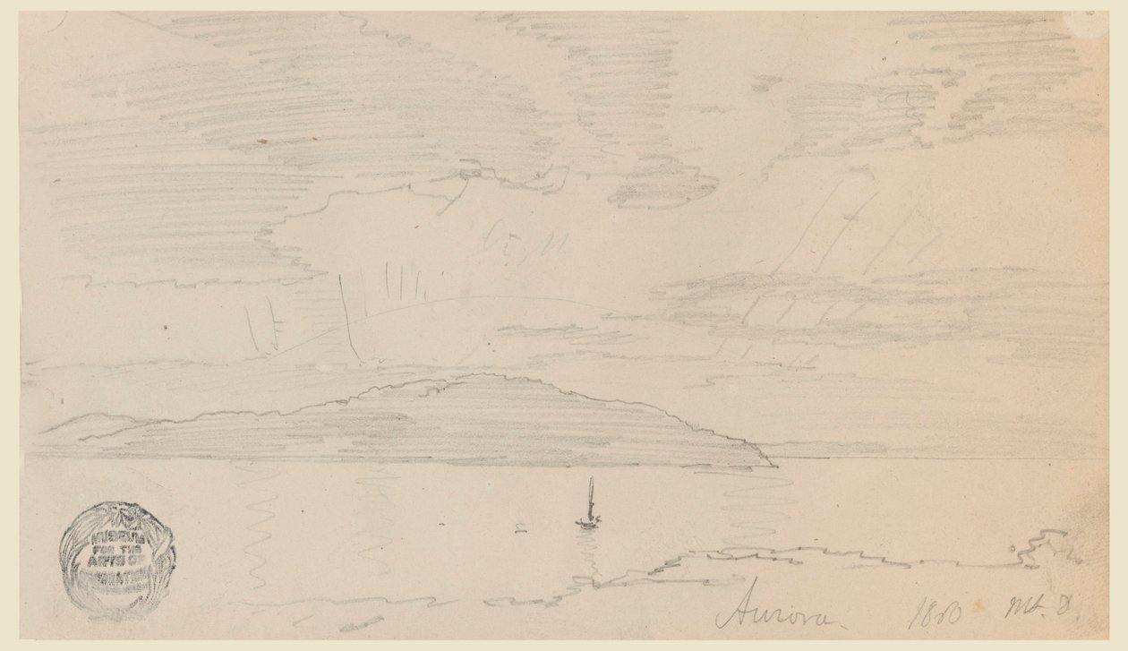 Aurora, Mount Desert Island od Frederic Edwin Church