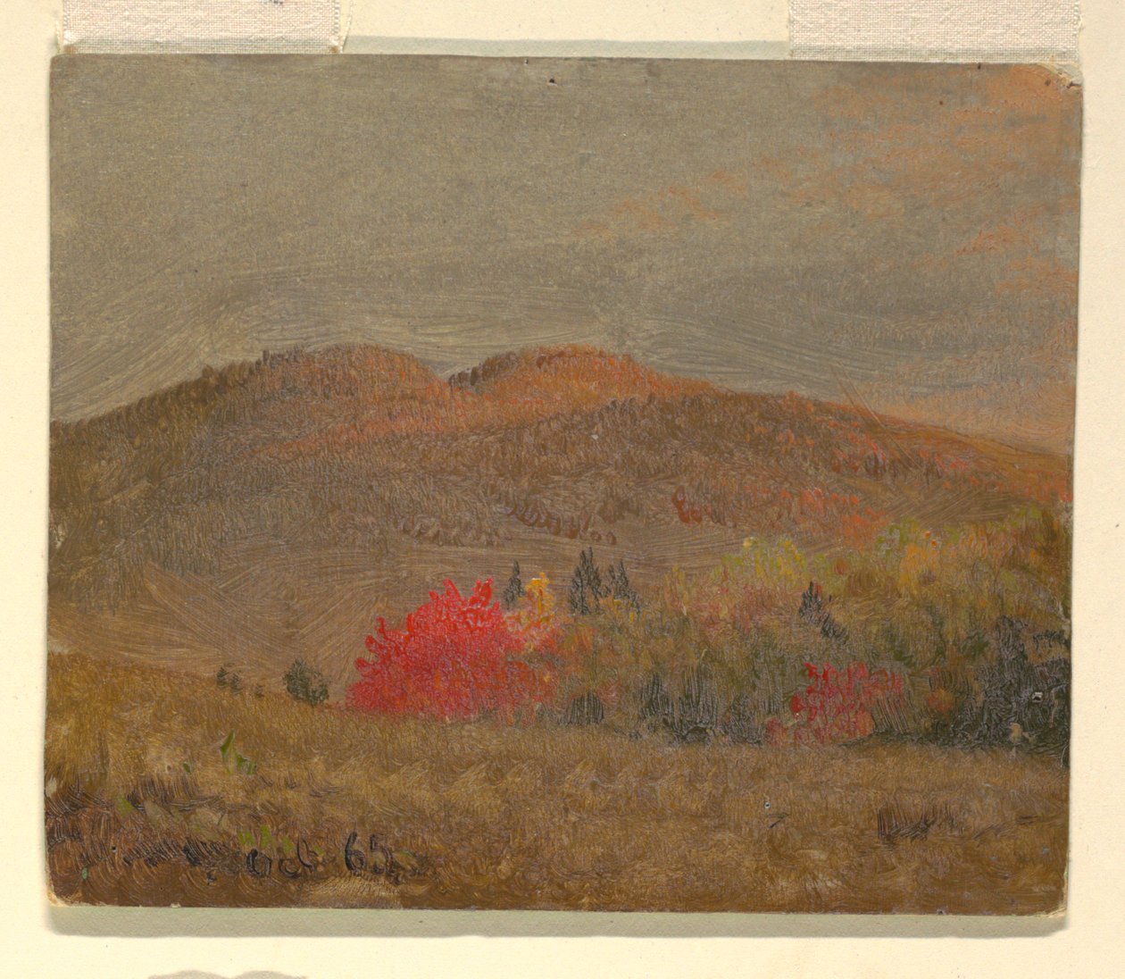 Podzimní krajina, Vermont od Frederic Edwin Church