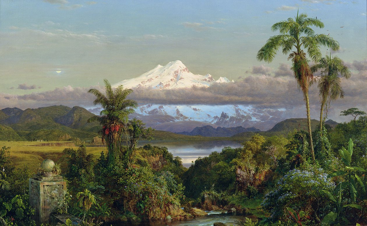 Cambe, 1858 od Frederic Edwin Church
