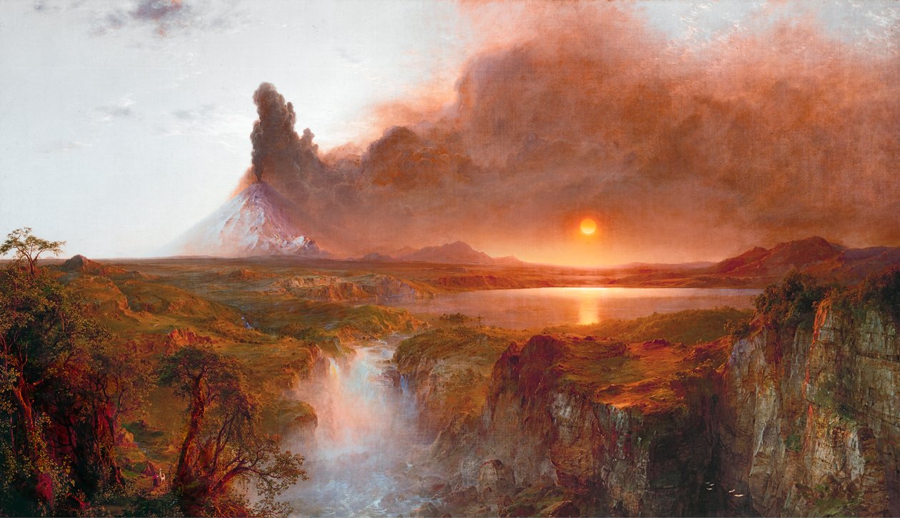 Cotopaxi, 1862 od Frederic Edwin Church