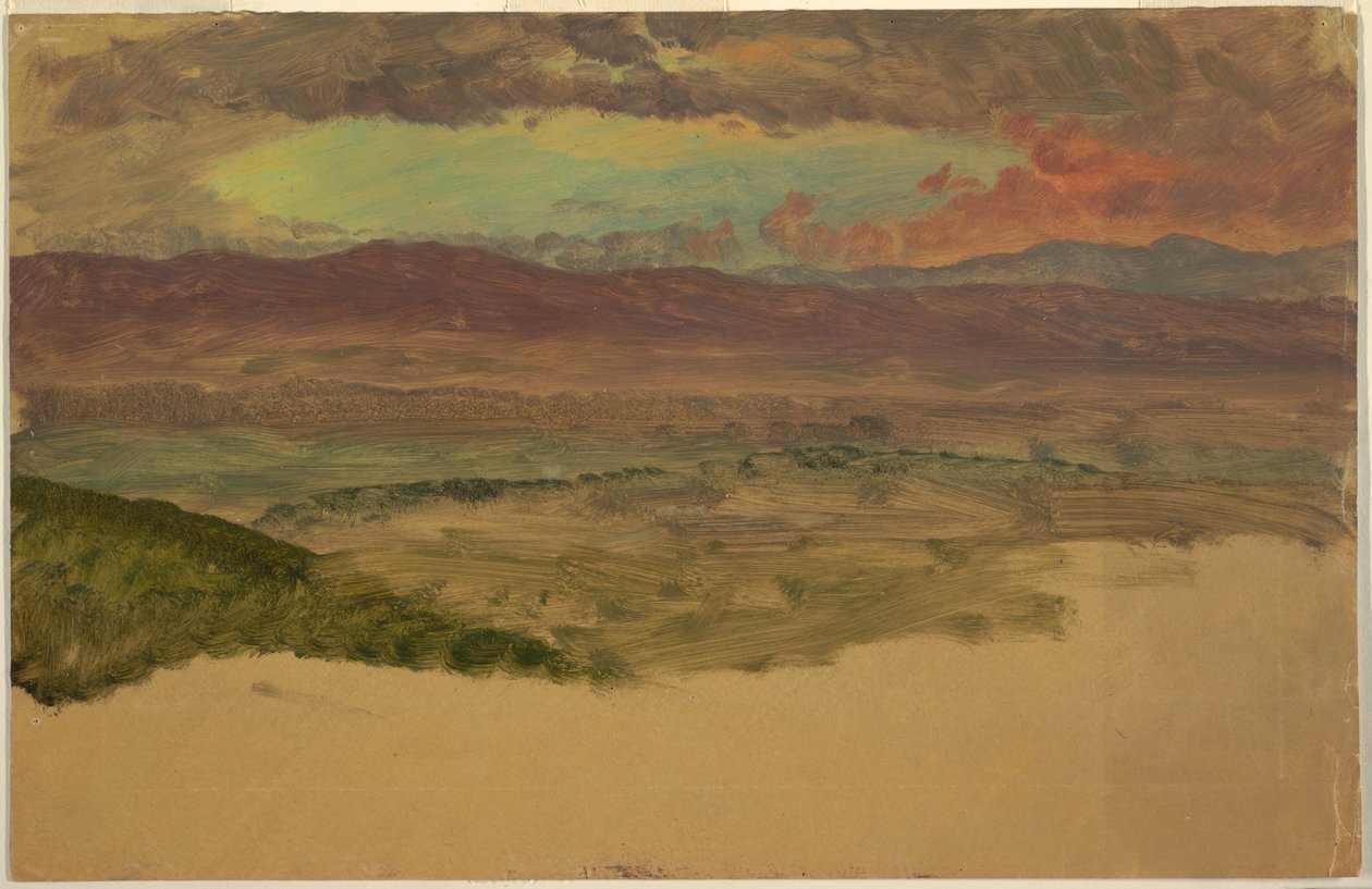 Krajina Hudson Valley od Frederic Edwin Church