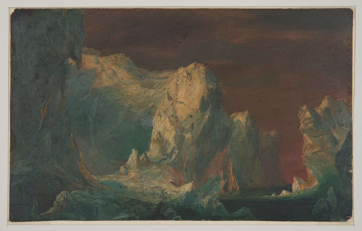 Ledová fantazie od Frederic Edwin Church