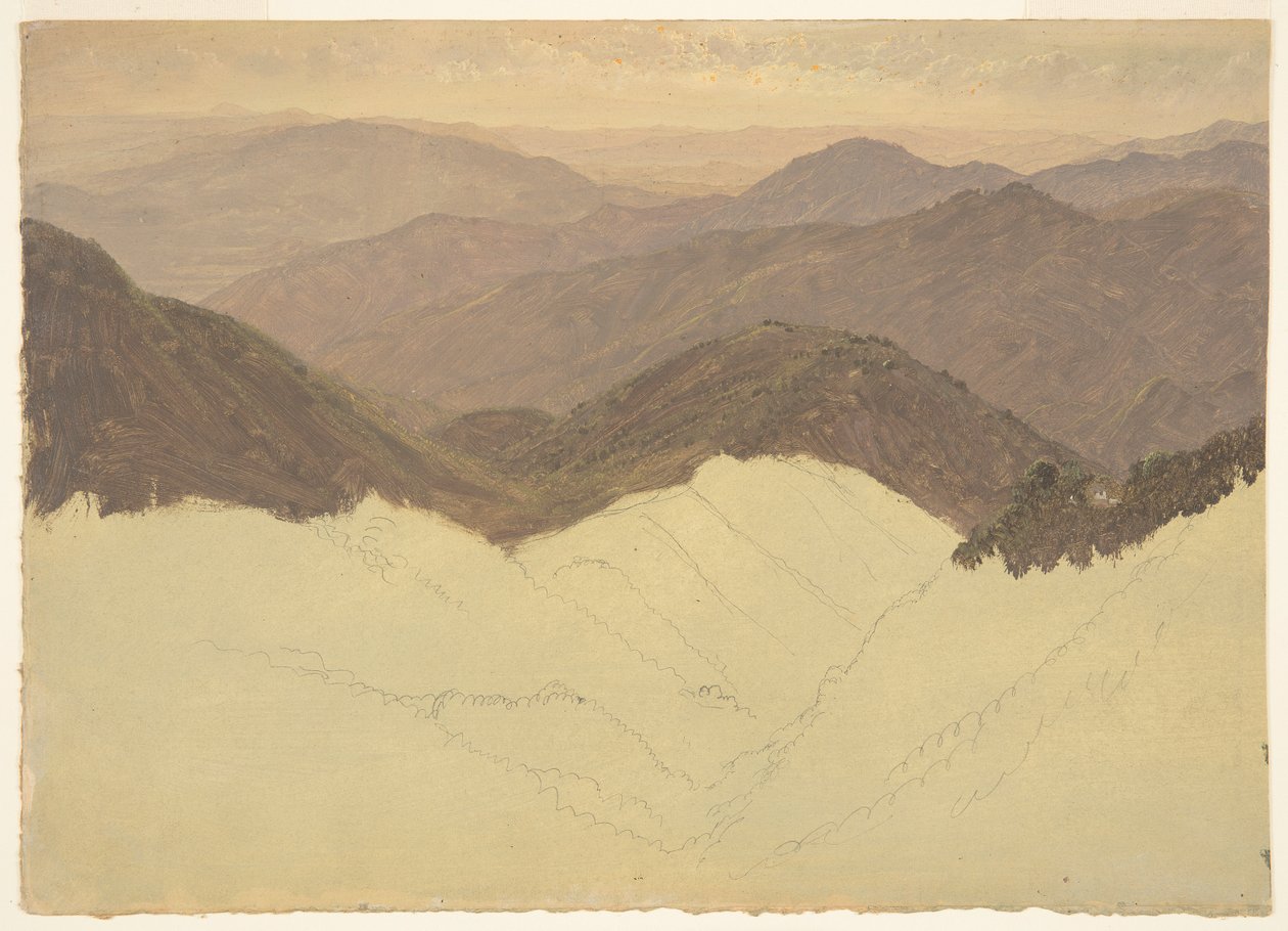Krajina od Frederic Edwin Church