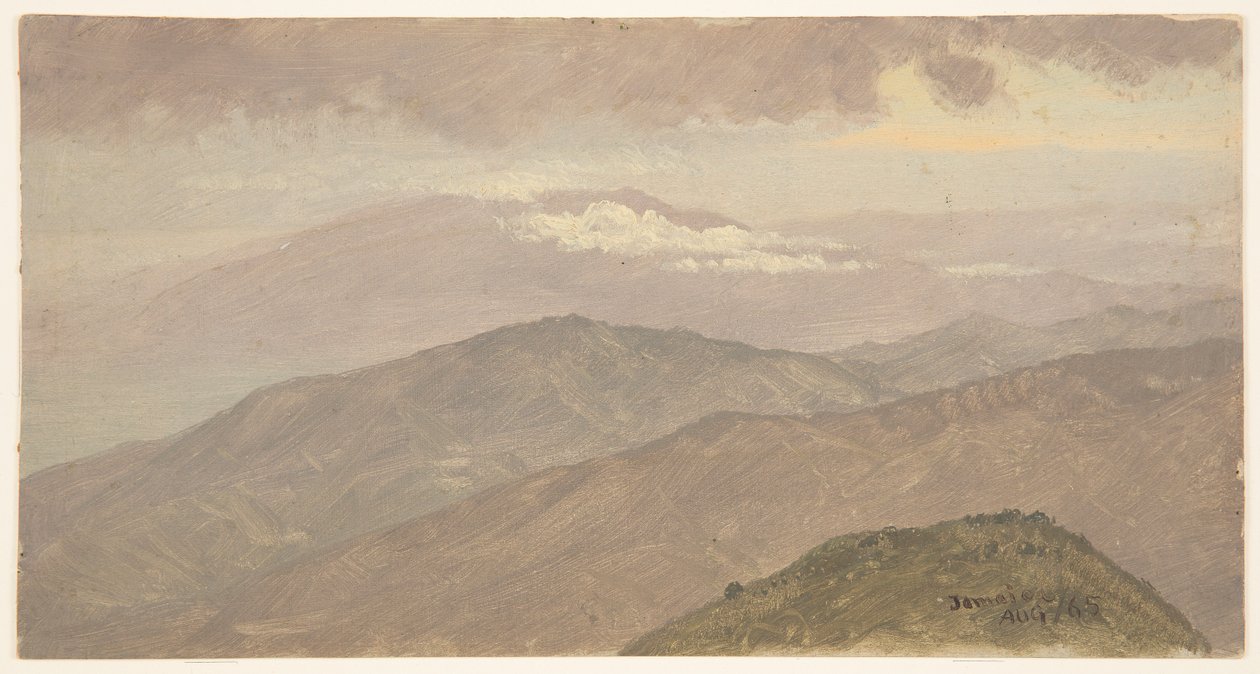 Krajina, Jamajka od Frederic Edwin Church