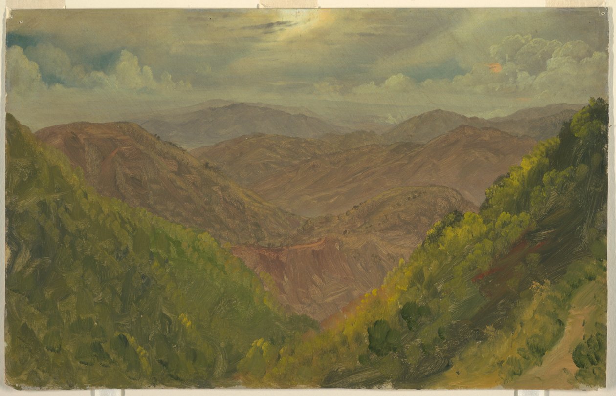 Krajina na Jamajce od Frederic Edwin Church