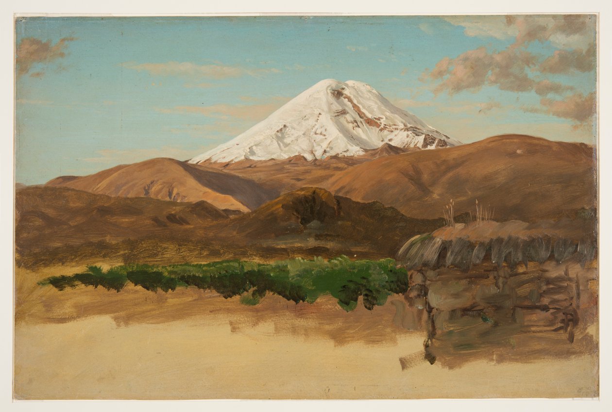 Mount Chimborazo od Frederic Edwin Church