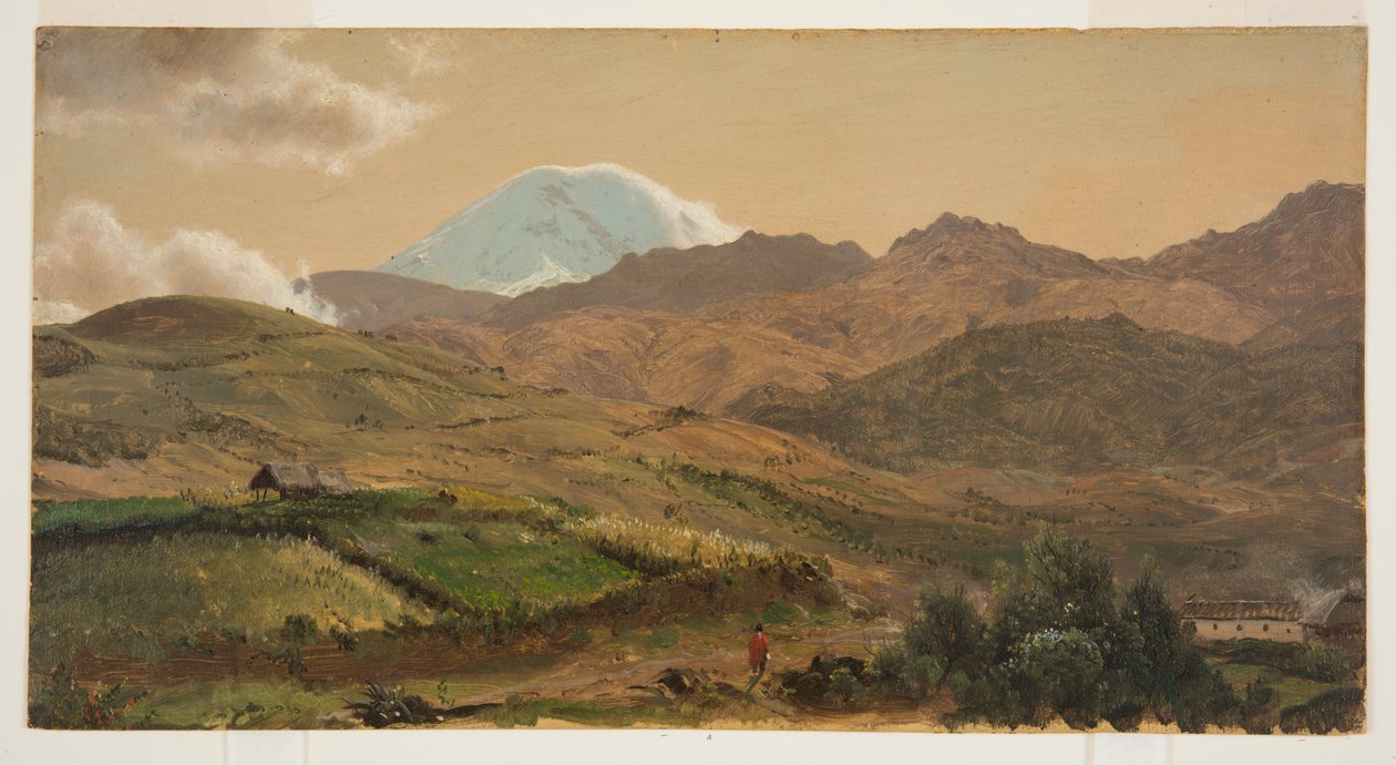Mount Chimborazo, Ekvádor od Frederic Edwin Church