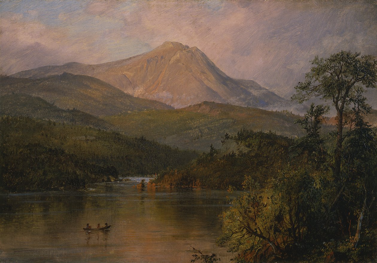 Mount Katahdin, kolem roku 1856 od Frederic Edwin Church
