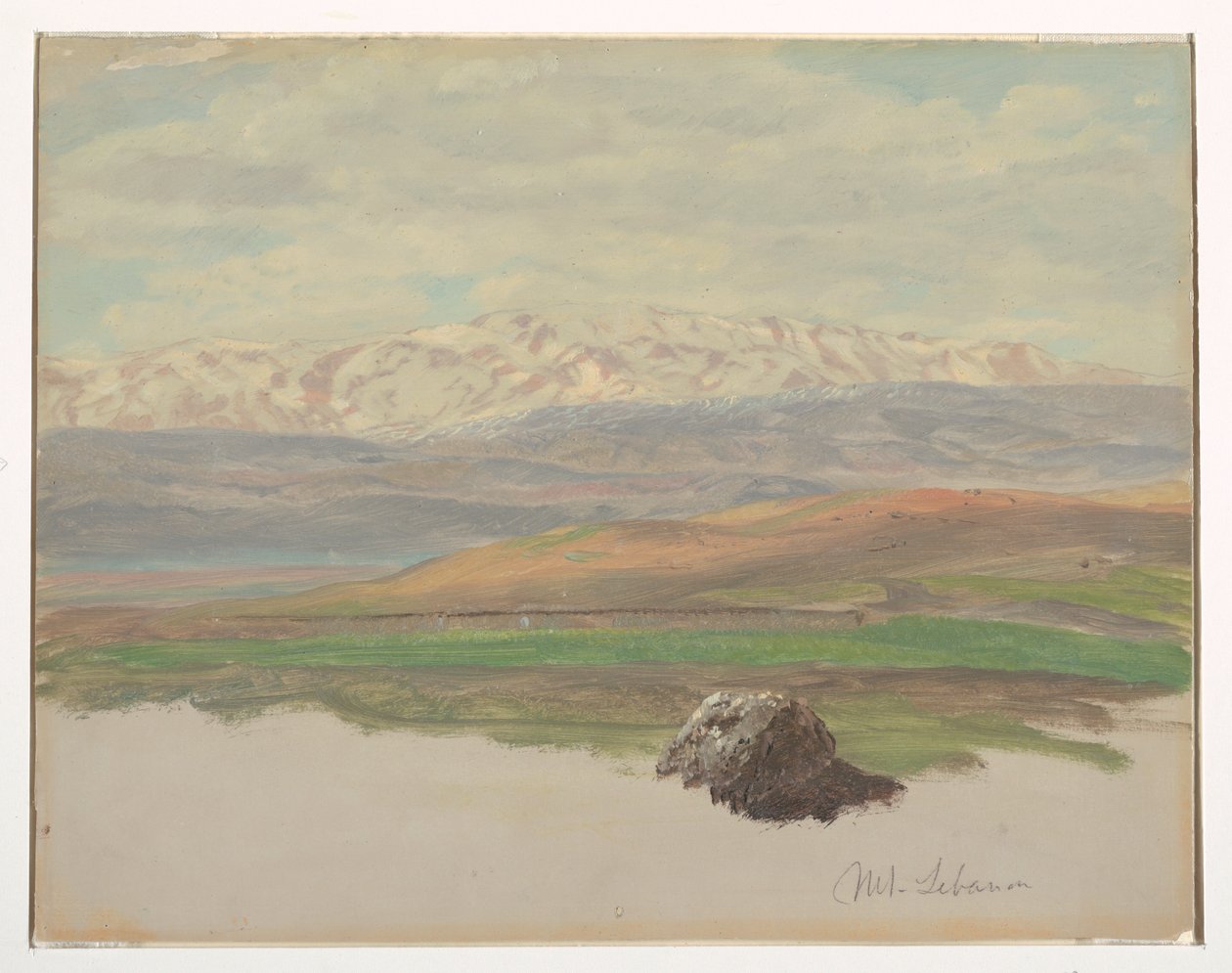 Mount Libanon od Frederic Edwin Church