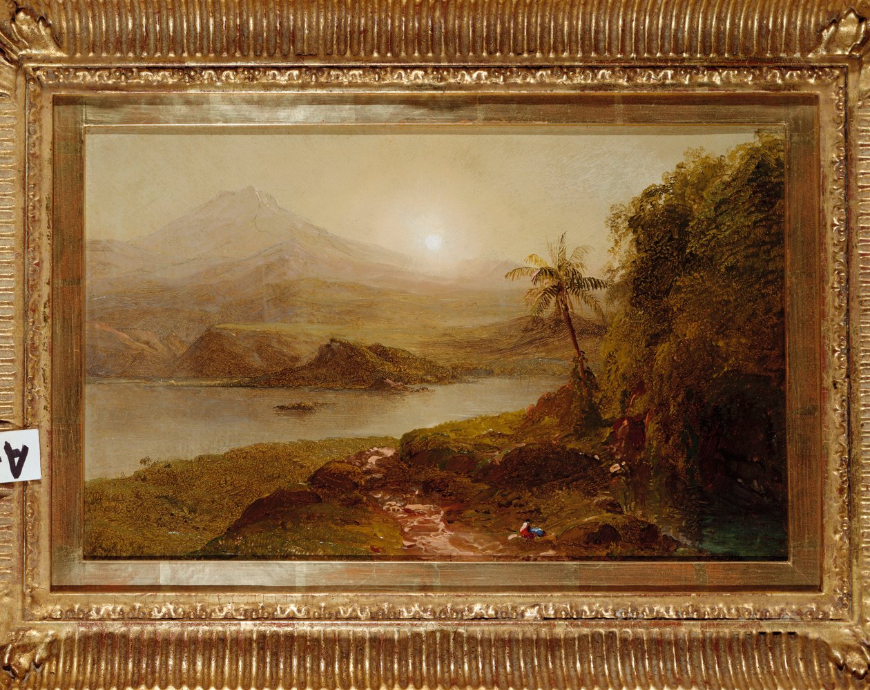 Horská krajina od Frederic Edwin Church