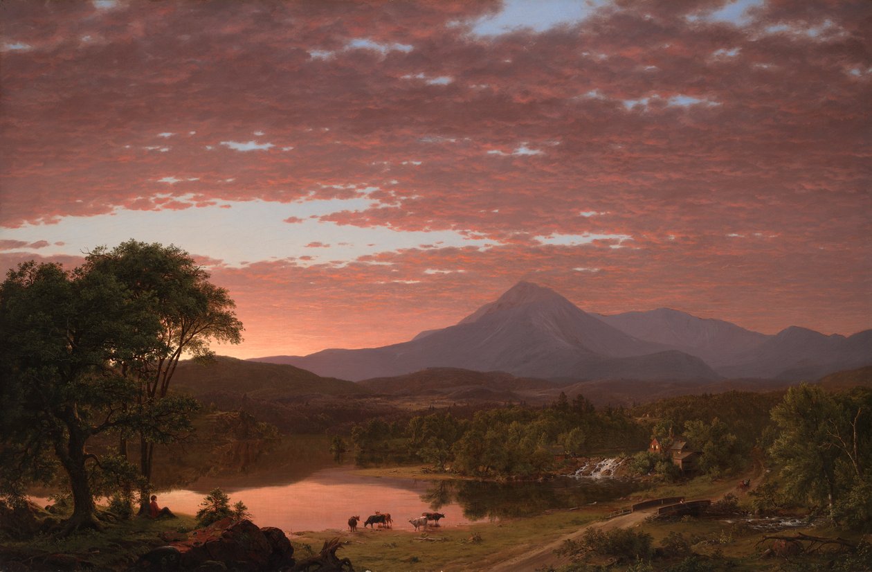 Hora Ktaadn od Frederic Edwin Church