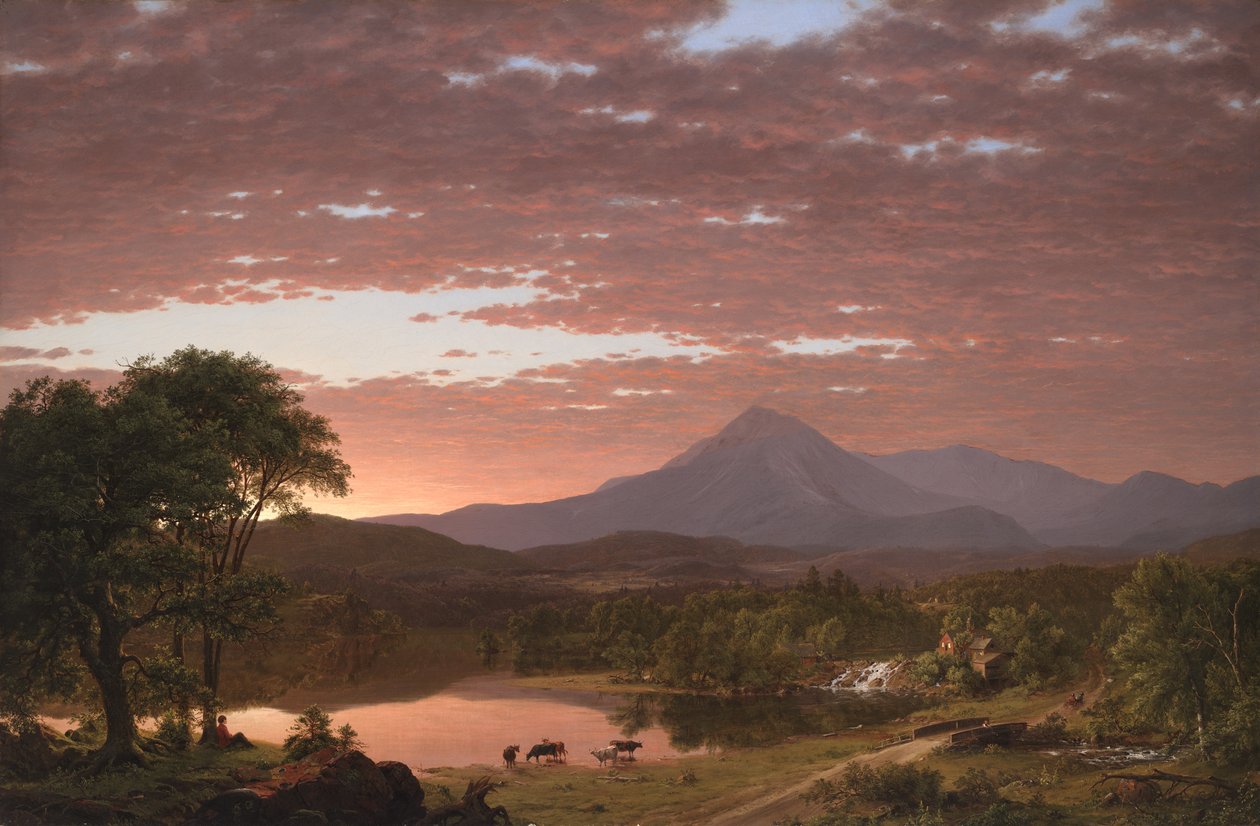 Mt. Ktaadn, 1853 od Frederic Edwin Church