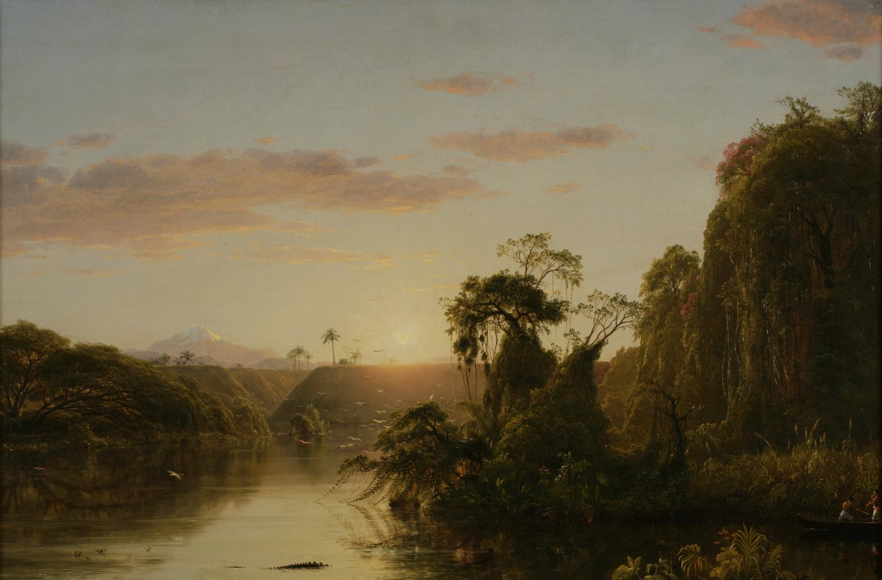 Scéna na Magdaleně, 1854 od Frederic Edwin Church