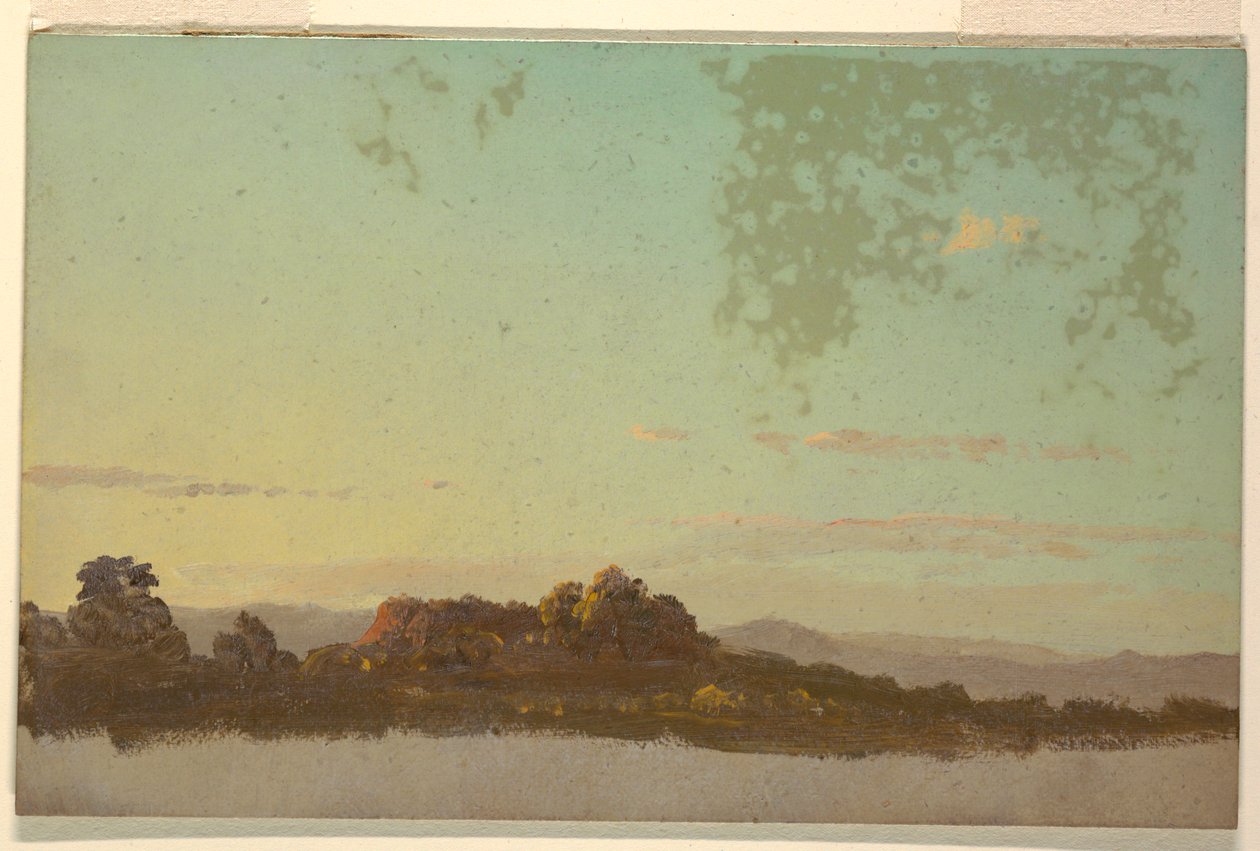 Letní krajina od Frederic Edwin Church