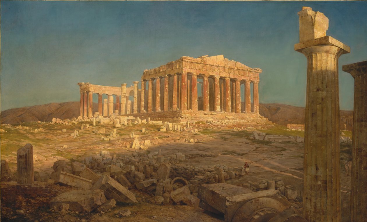 Parthenon od Frederic Edwin Church
