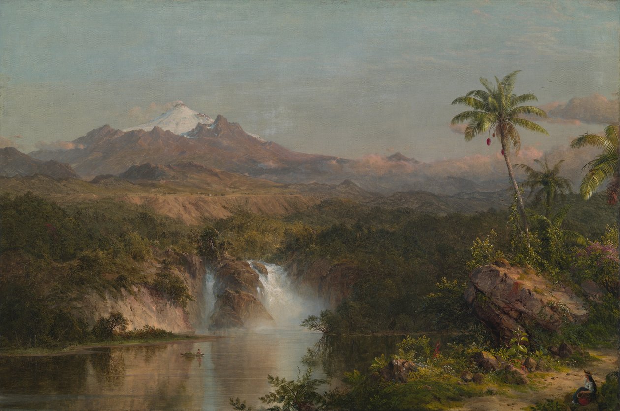 Pohled na Cotopaxi, 1857. od Frederic Edwin Church