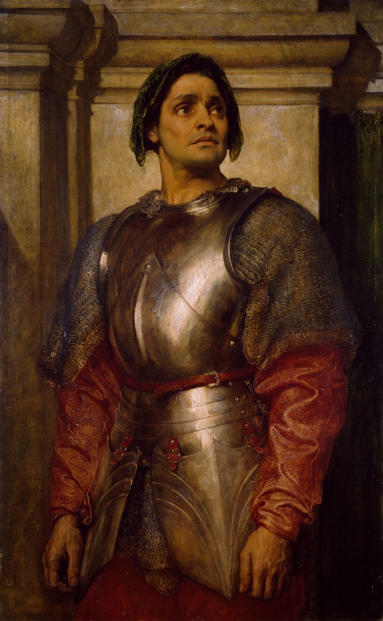 A Condottiere, 1871-72 od Frederic Leighton