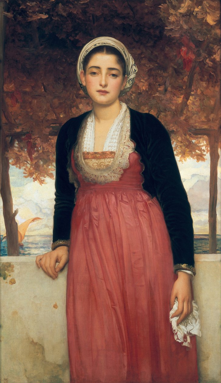Žlutá od Frederic Leighton