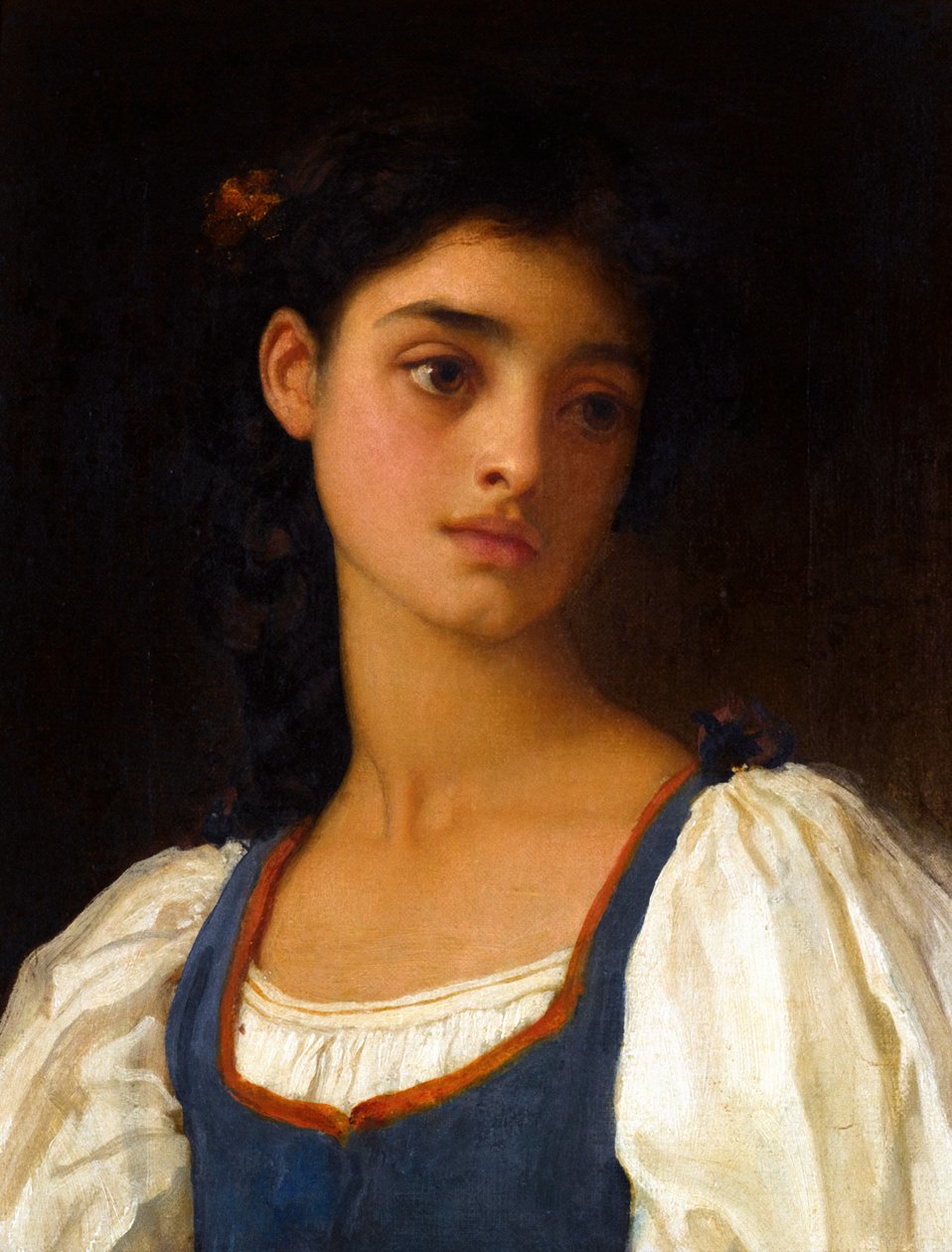 Frederic Leighton - Nicandra od Frederic Leighton