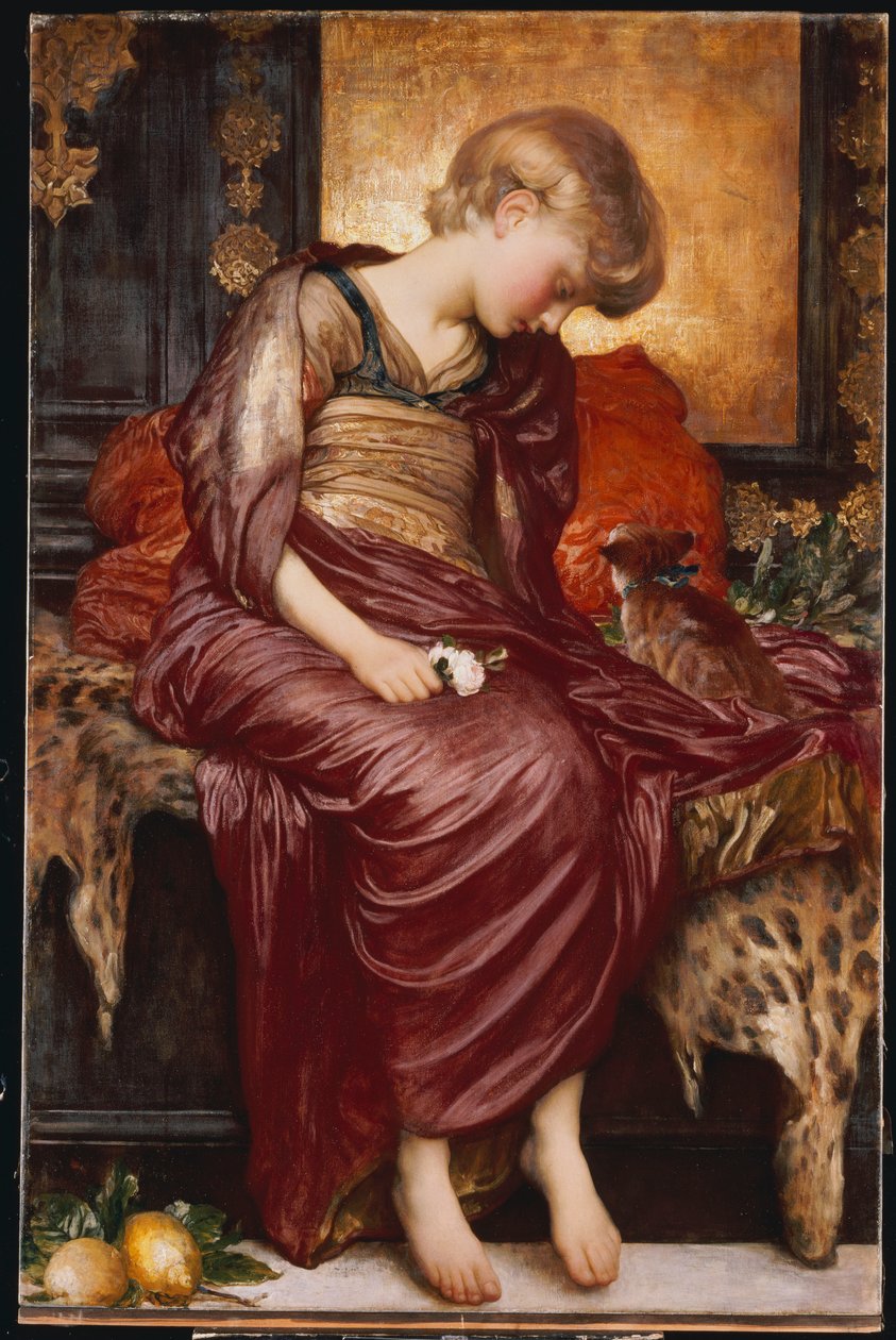 Koťátka od Frederic Leighton