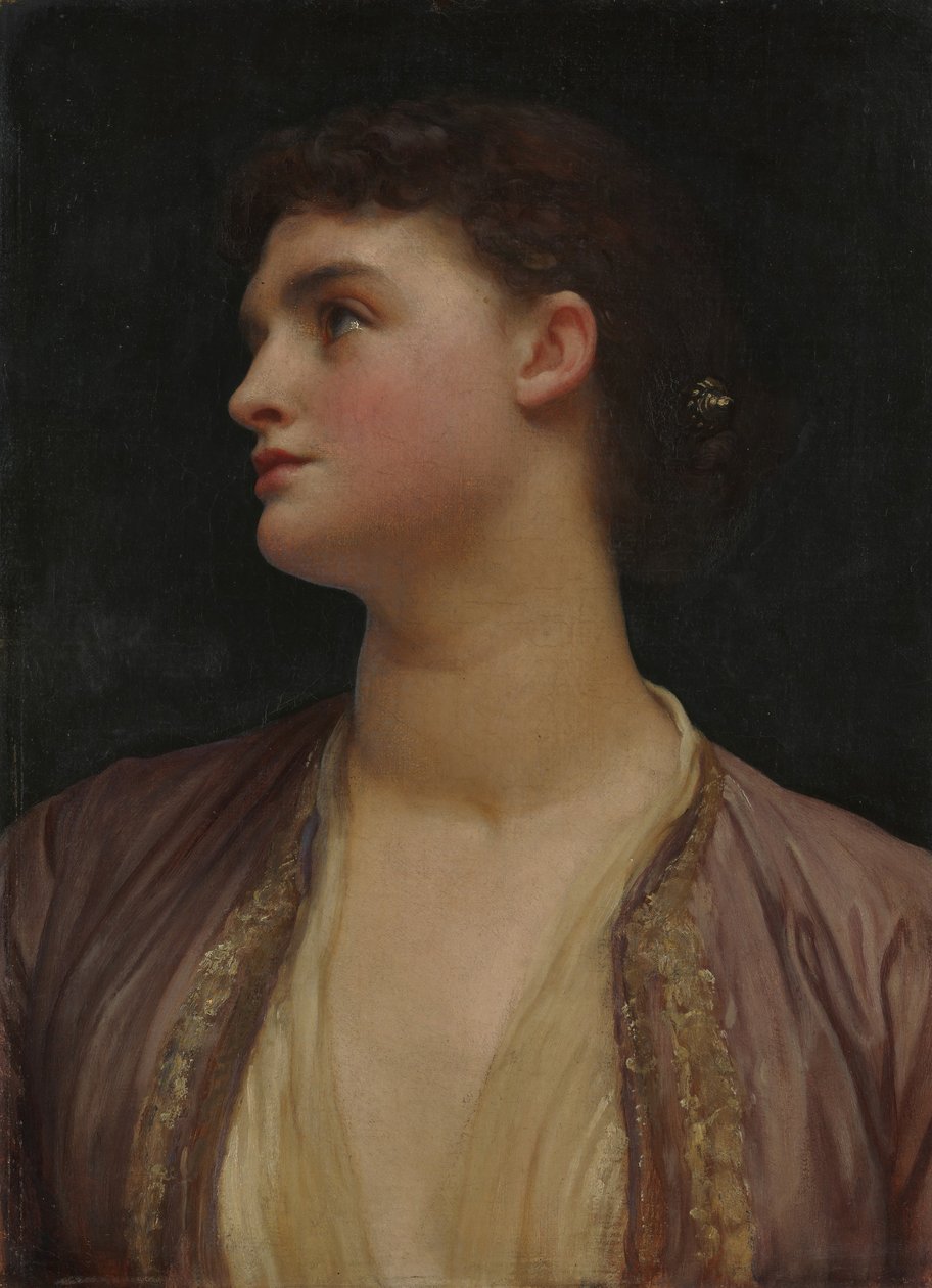 Lucia, možná koncem 70. let 19. století. od Frederic Leighton