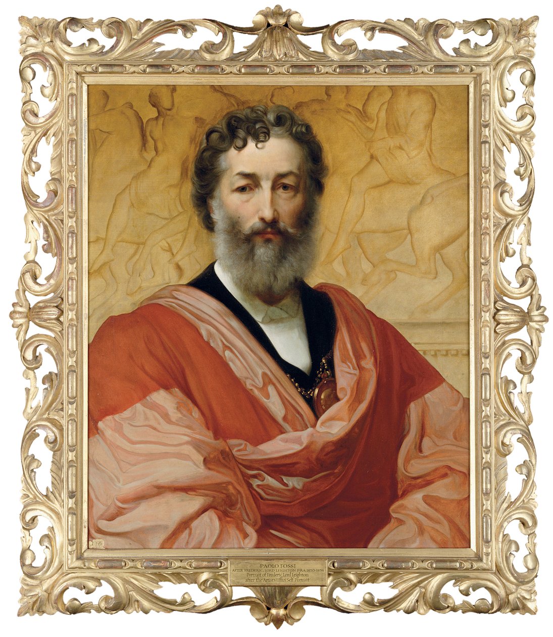 Portrét Frederica Leightona od Frederic Leighton