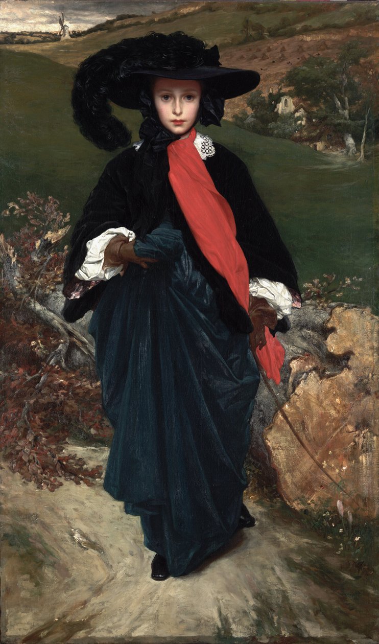 Portrét May Sartorisové od Frederic Leighton