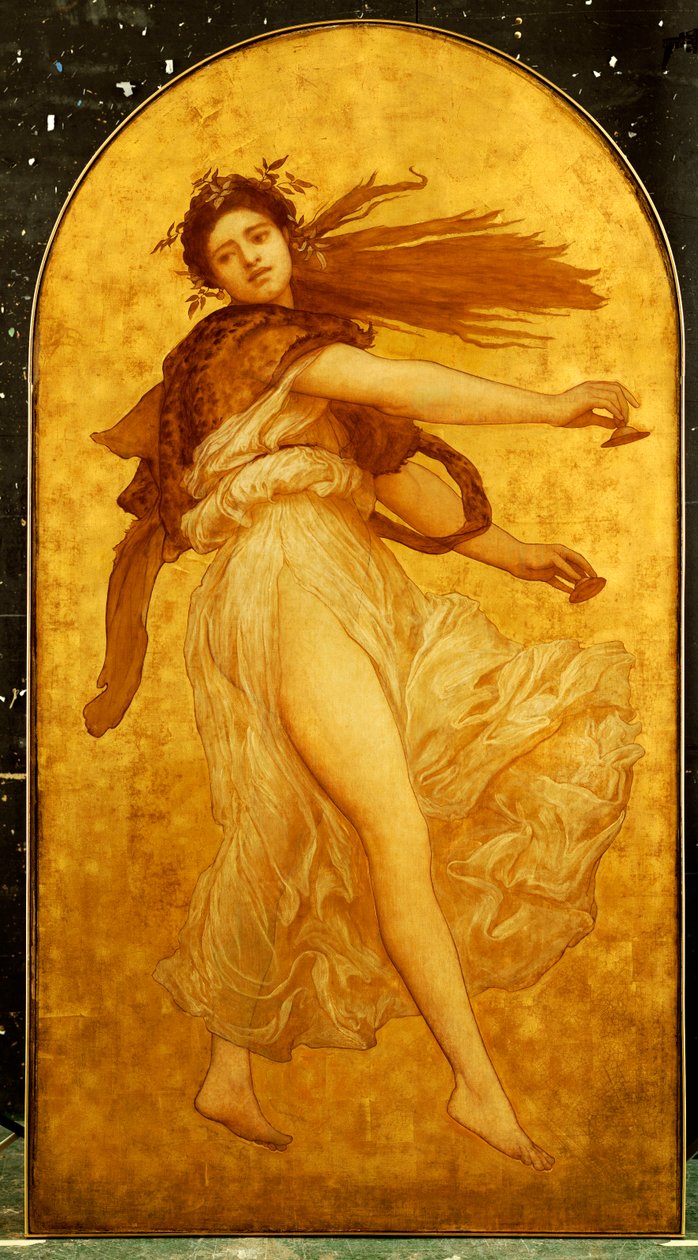 Tanec cimbalistů od Frederic Leighton