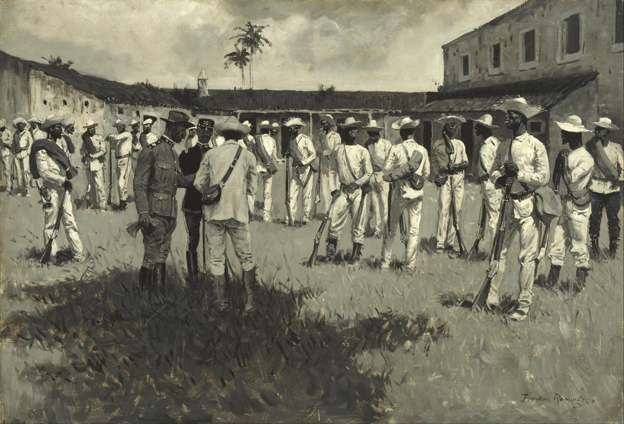 Rozpuštění Gomezovy armády od Frederic Remington