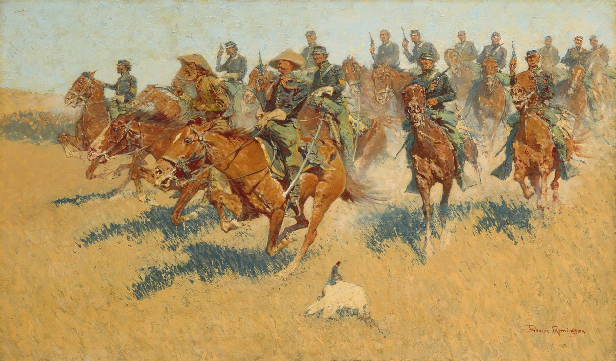 Na jižních pláních, 1907. od Frederic Remington